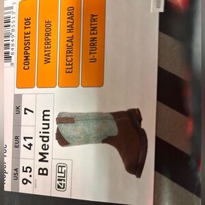 Ariat Tracy waterproof composite toe work boot